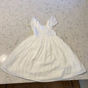 cute summer kids white dress